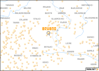 map of Brubno