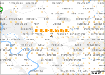map of Bruchhausen Süd