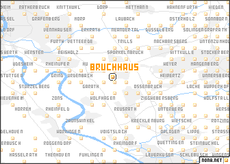 map of Bruchhaus