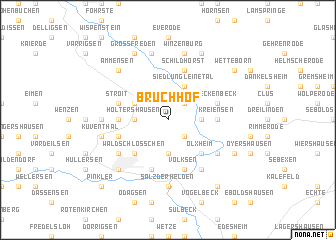 map of Bruchhof