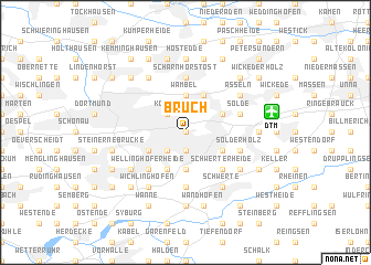 map of Bruch