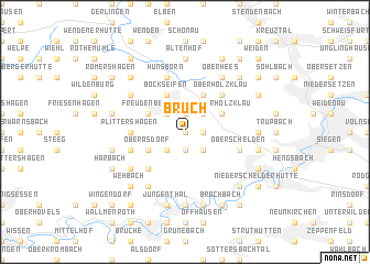 map of Bruch