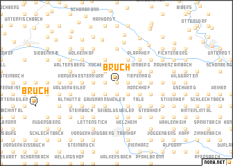 map of Bruch