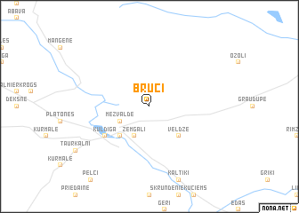 map of Bruci