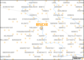 map of Brucke