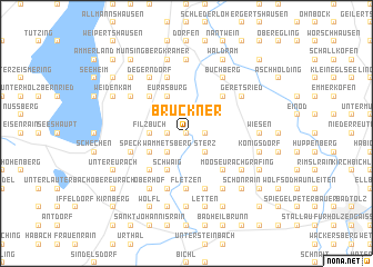map of Bruckner