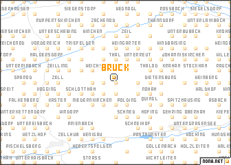 map of Bruck