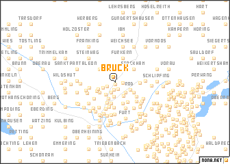 map of Bruck