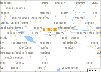 map of Brudno