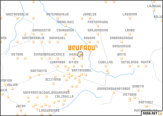 map of Brufaou