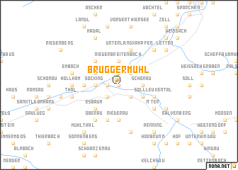 map of Bruggermühl