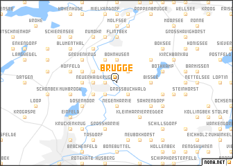 map of Brügge