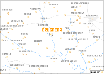 map of Brugnera