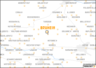 map of Brüheim