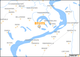 map of Bruins