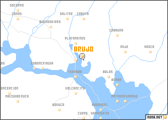 map of Brujo