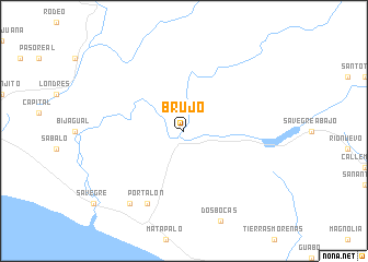 map of Brujo