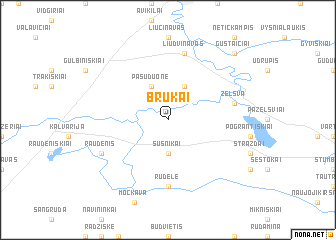 map of Brukai