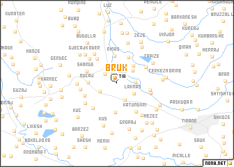 map of Bruk