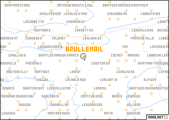 map of Brullemail