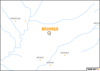 map of Brumado