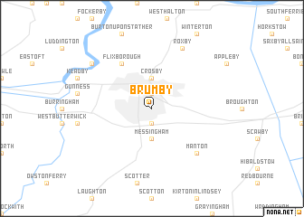 map of Brumby