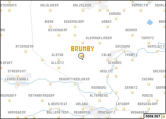 map of Brumby