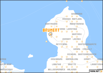 map of Brument