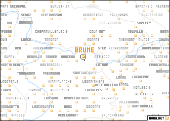 map of Brume