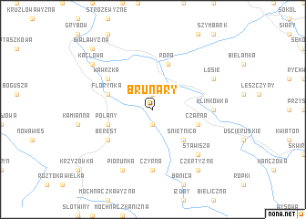 map of Brunary