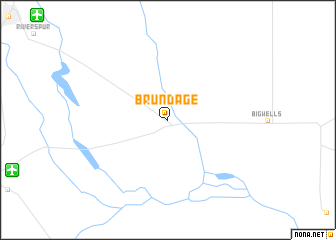 map of Brundage