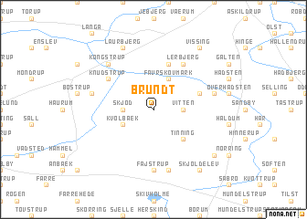 map of Brundt