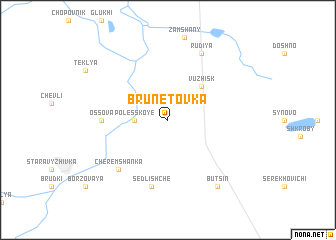 map of Brunetovka