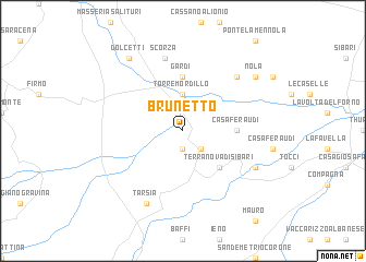map of Brunetto