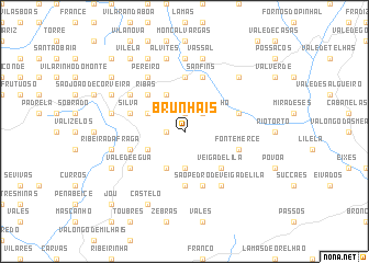 map of Brunhais