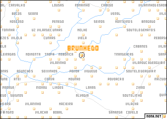 map of Brunhedo