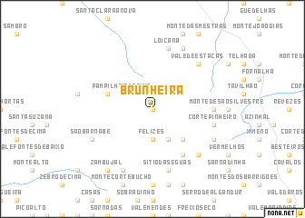 map of Brunheira