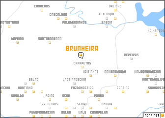 map of Brunheira