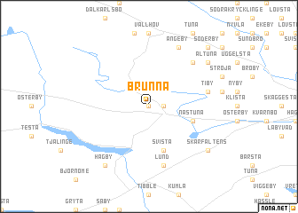 map of Brunna