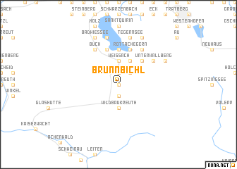 map of Brunnbichl