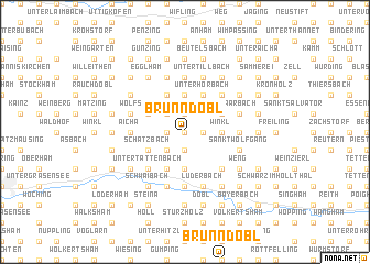 map of Brunndobl