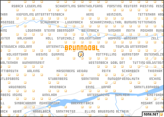 map of Brunndobl