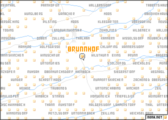 map of Brunnhof