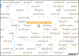 map of Brunnicher Berg