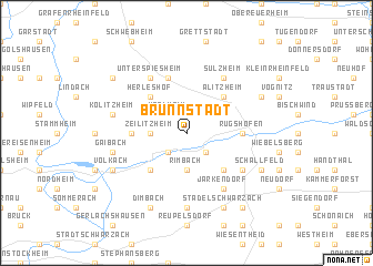 map of Brünnstadt