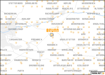 map of Brunn