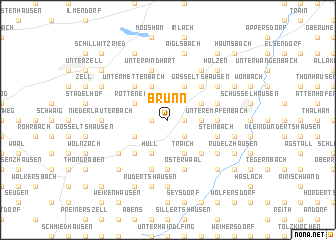 map of Brunn