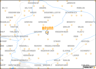 map of Brunn