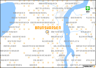 map of Brunswarden