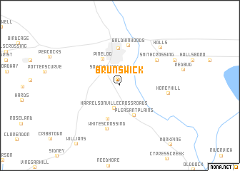 map of Brunswick